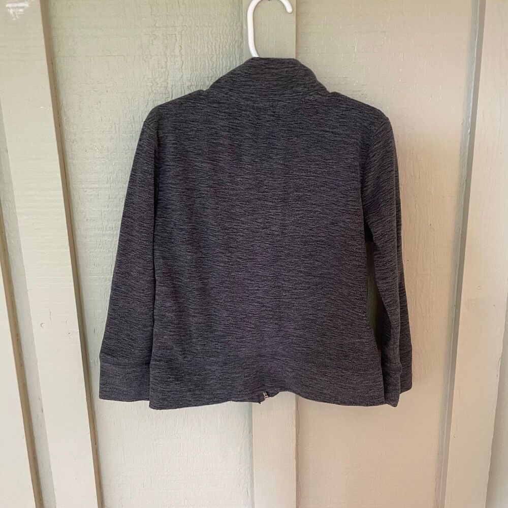 Puma boys zip up sweater size 4 gray - Picture 3 of 3